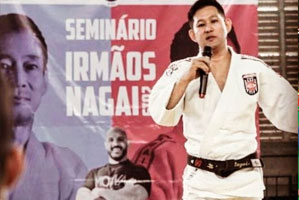 Silvio Nagai at the Irmãos Nagai Judo Seminar